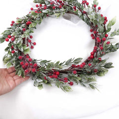 Christmas Berry Wreath 35cmD