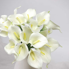 9 Stems Real-touch Calla Lily Bunch 35cmH