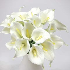 9 Stems Real-touch Calla Lily Bunch 35cmH