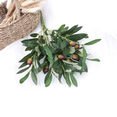 Artificial Olive Leaf Bush 40cmH