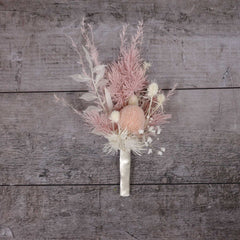 Preserved Buttonhole Boutonniere Pinholes