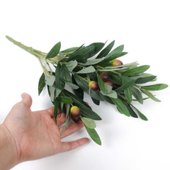 Artificial Olive Leaf Bush 40cmH