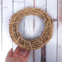 Natural Twig Wreath 20cmD