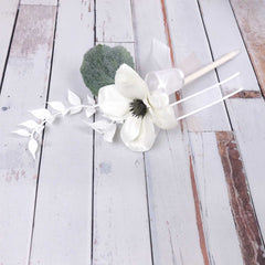 Artificial Anemone Floral Wedding Pen