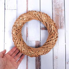 Natural Twig Wreath 20cmD