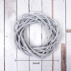 Natural Twig Wreath 20cmD