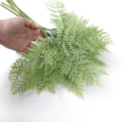 Artificial Fern Leaf Bunch 35cmH