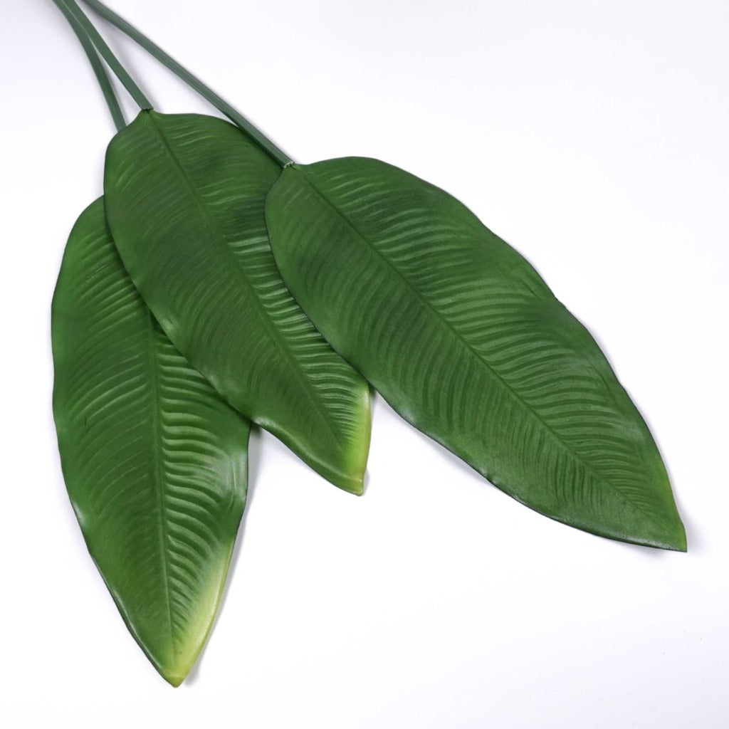 1 x Artificial Banana Leaf Stem 105cmH