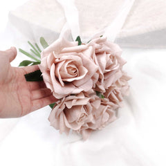 5H Real-touch Long Stemmed Rose Bouquet 50cmH