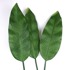 1 x Artificial Banana Leaf Stem 105cmH