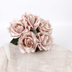 5H Real-touch Long Stemmed Rose Bouquet 50cmH