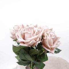 5H Real-touch Long Stemmed Rose Bouquet 50cmH