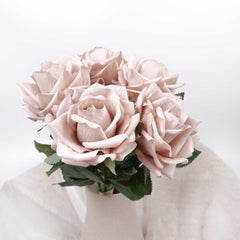 5H Real-touch Long Stemmed Rose Bouquet 50cmH