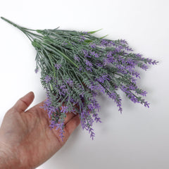 Artificial Lavender Bush Purple 36cmH