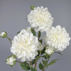 Artificial Dahlia Big-head Flower Stem 80cmH