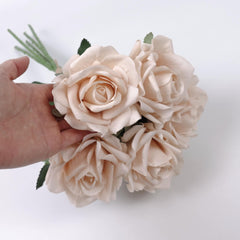 5H Real-touch Long Stemmed Rose Bouquet 50cmH